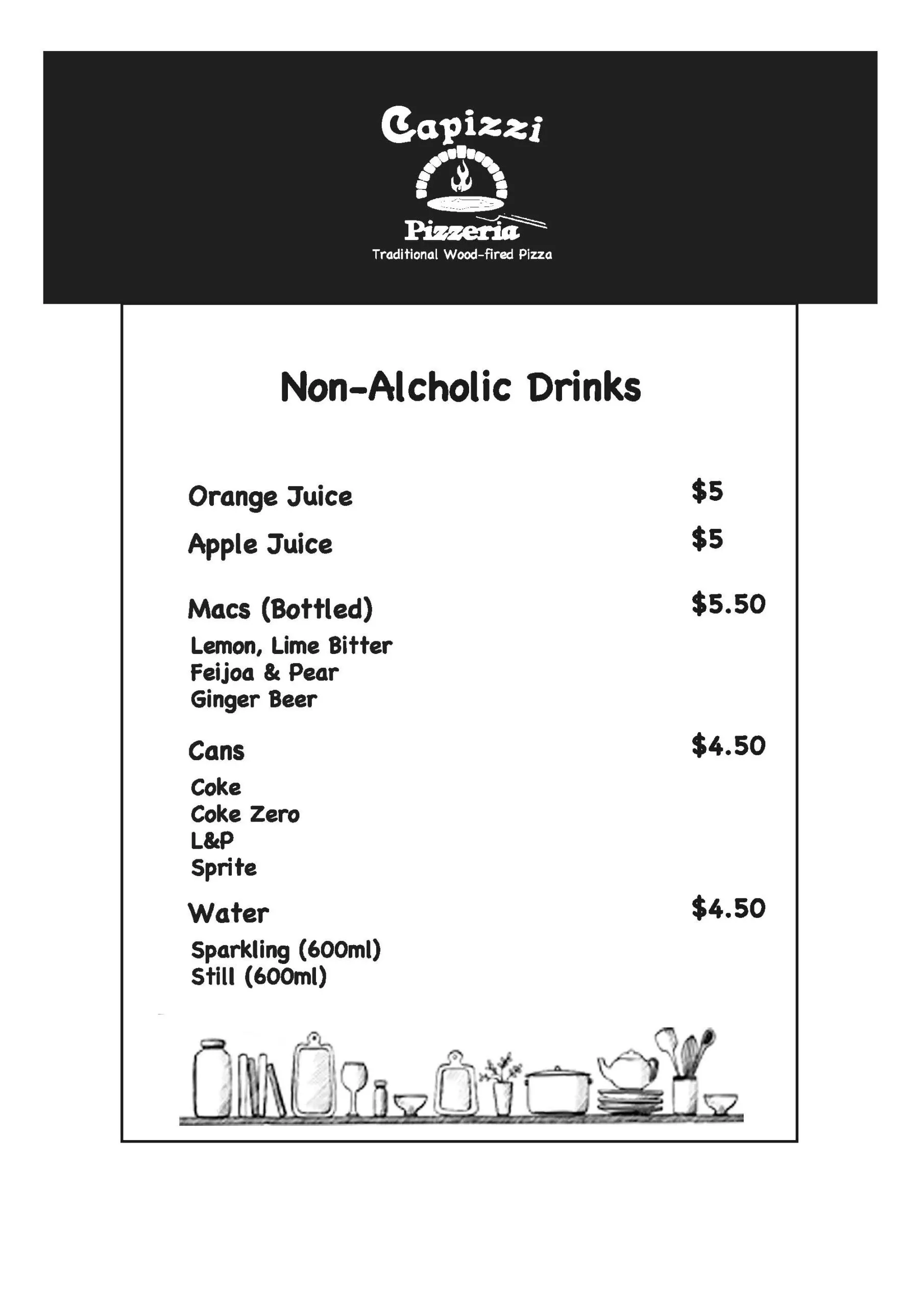 Drinks Menu 1 Drinks Menu 1