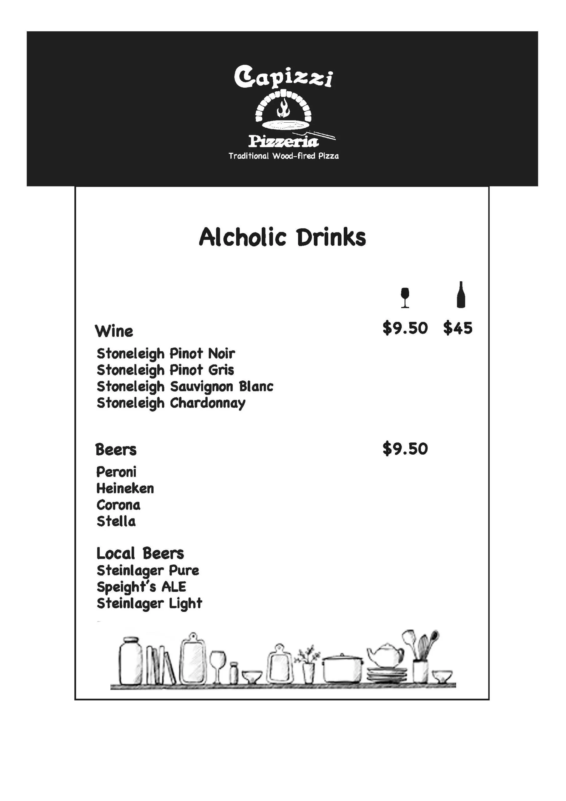 Drinks Menu 2 Drinks Menu 2